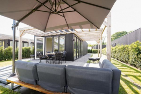 Luxe Lodge 'Bold' nabij bos en Veluwemeer - 4 pers